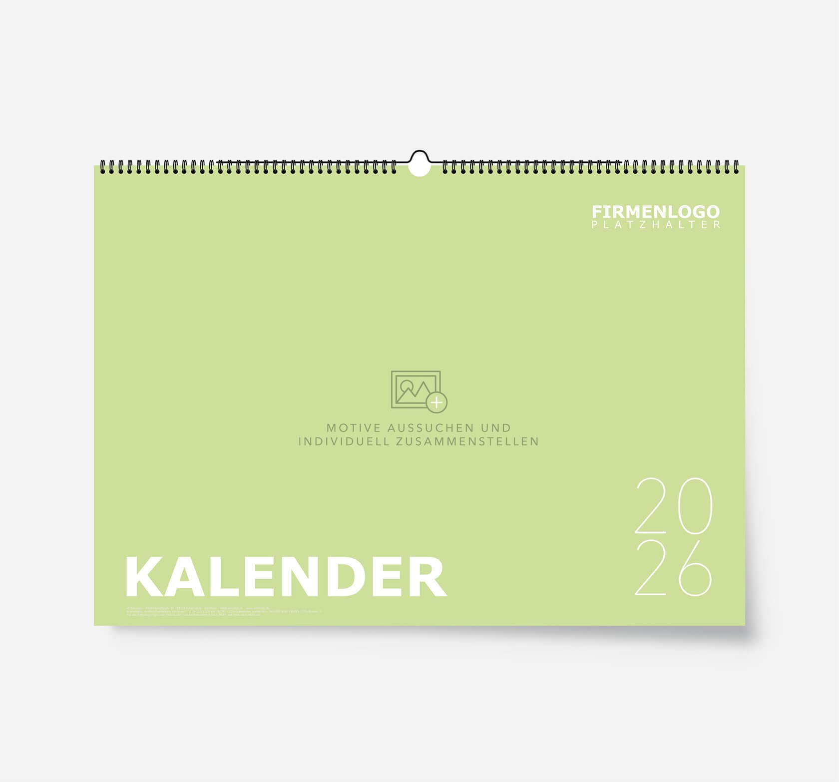 Auto Kalender 2026, personalisiert, DIN A2 – Bild 2