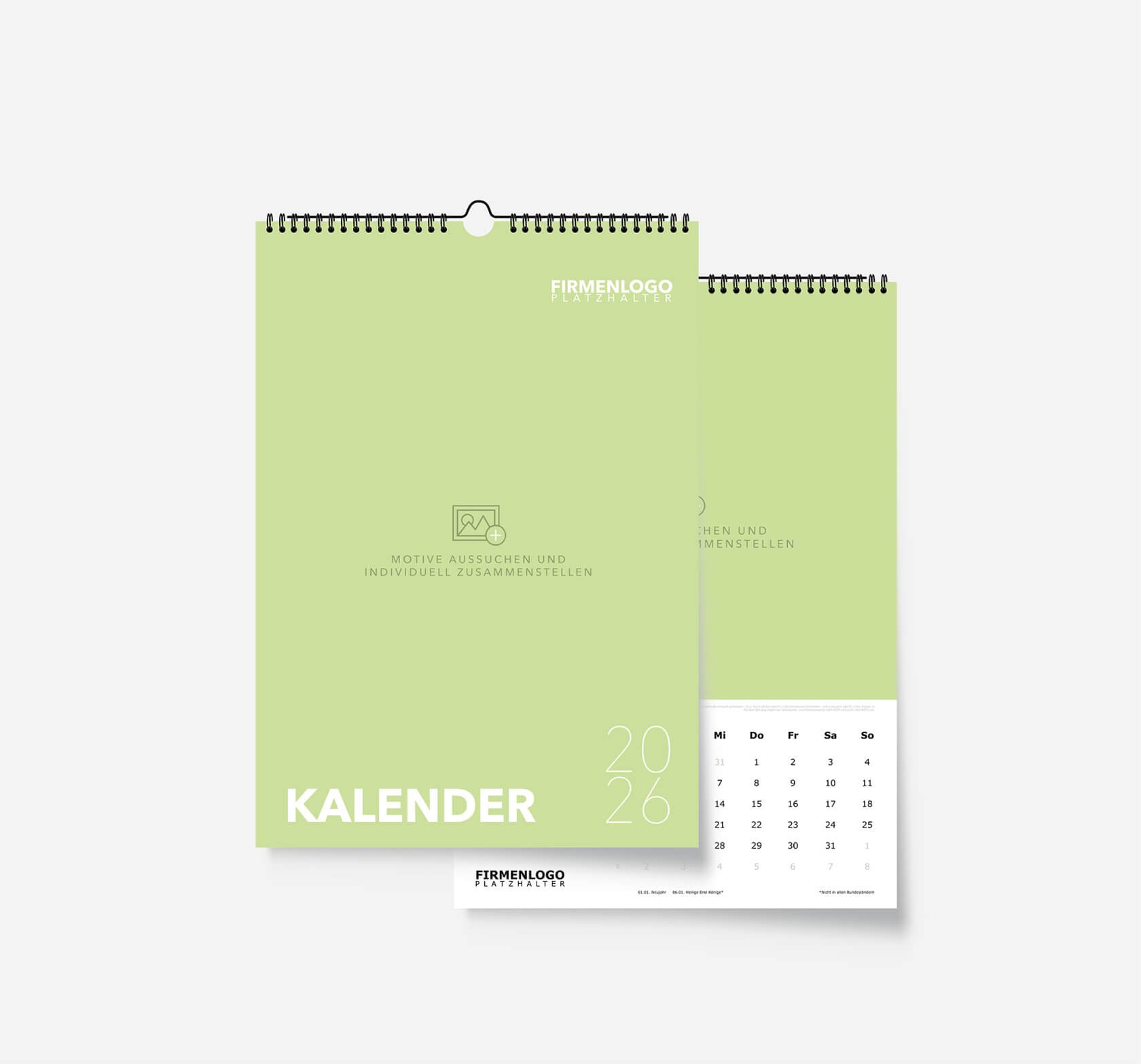 Auto Kalender 2026, personalisiert, DIN A3 – Bild 2